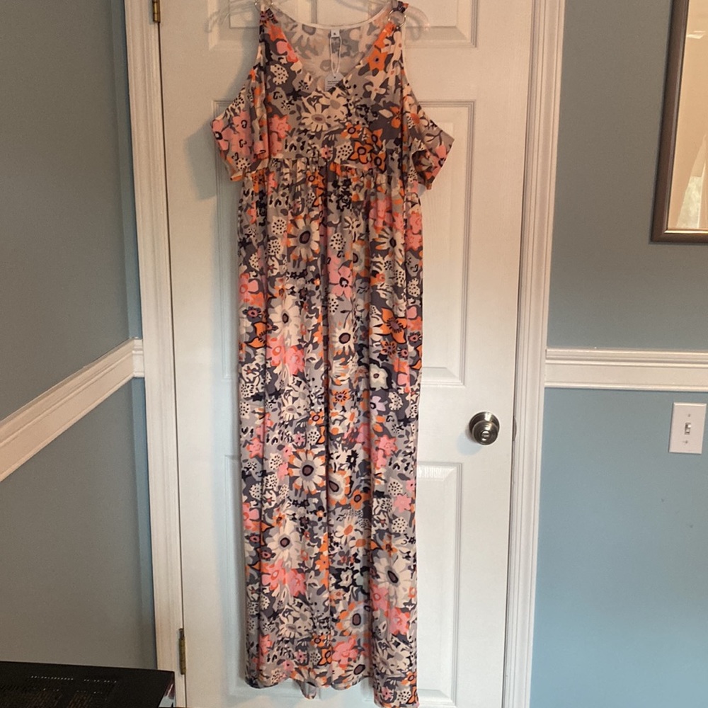 Summer Maxi Dress Tlora Plus big for XL